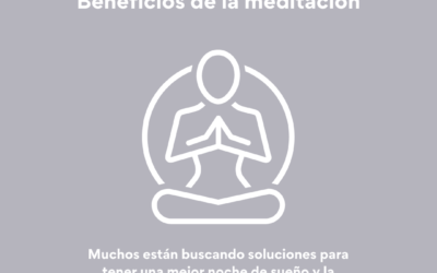 Meditación y sus beneficios en el sueño.